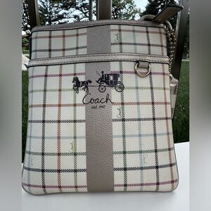 Y2K  Coach Hamilton medium satchel, style H05S‑7465, crafted in coated canvas